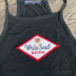 Sew on vintage beer patch